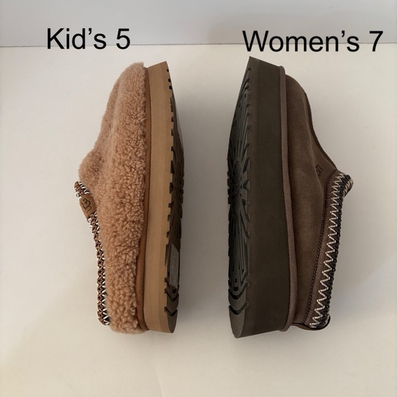 UGG Maxi Curly Tazz Slippers Big Kid’s 5 (Fits Women’s 7) - Picture 8 of 12